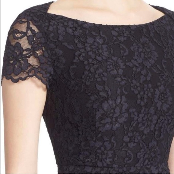 DVF Diane Von Furstenberg Ainsley Lace Sheath Dress Black - Picture 15 of 16